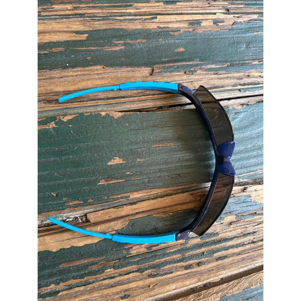 Paw Patrol Chase Kids Sport Wrap Sunglasses Blue Navy Striped Shield 2407